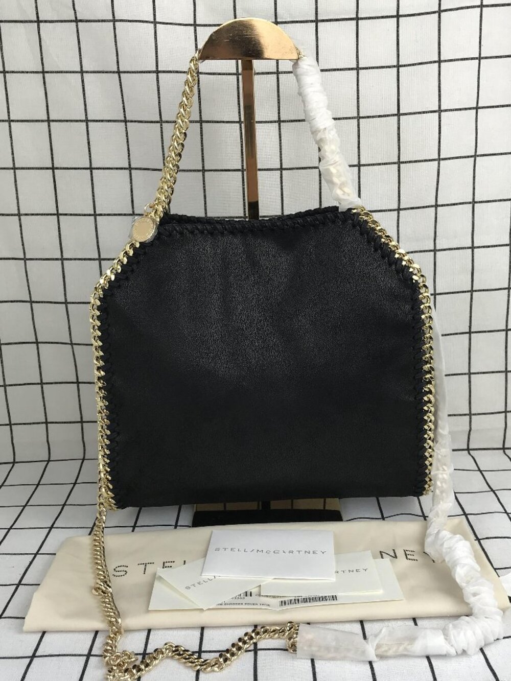 NWT Stella Mccartney Falabella Tote Bag Black